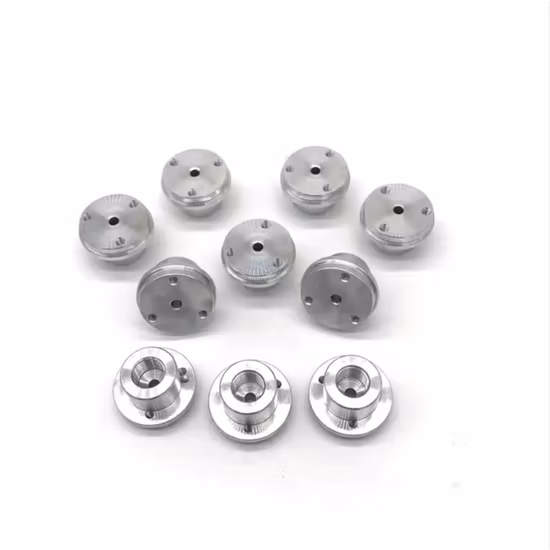 Kundenspezifische Präzisions-Edelstahldrehmaschine, die Aluminium-CNC-Bearbeitungs-Frästeile dreht